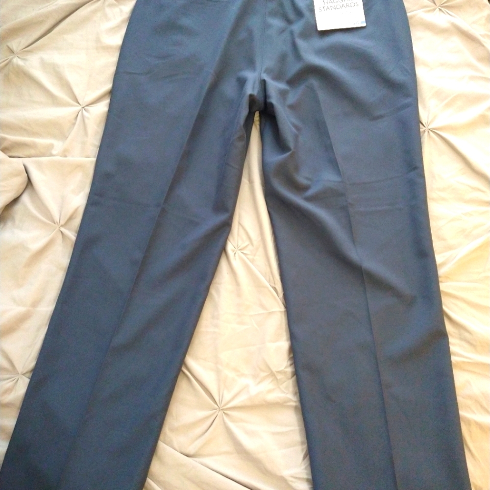 Wrinkle resistant ,straight fit ,dress pants